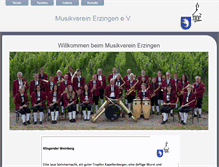 Tablet Screenshot of mv-erzingen.de